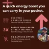 Sugar Free Mocca Shots Energy Gummies with Caffeine | 12-Pack - Dark Chocolate Strawberry