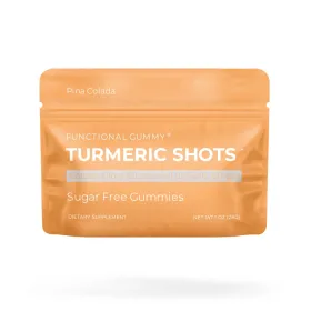 SUGAR FREE – Turmeric Shots Gummies (12-Pack)