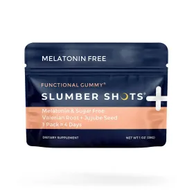 Slumber Shots Sleep Aid Melatonin-Free | 12-Pack