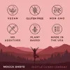 Sugar Free Mocca Shots Energy Gummies with Caffeine | 12-Pack - Dark Chocolate Strawberry